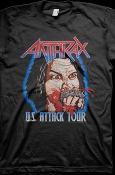 U. S. Attack Tour Anthrax T-Shirt