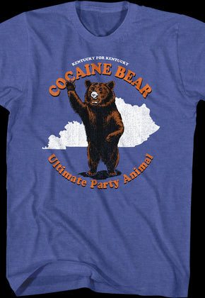 Ultimate Party Animal Cocaine Bear T-Shirt