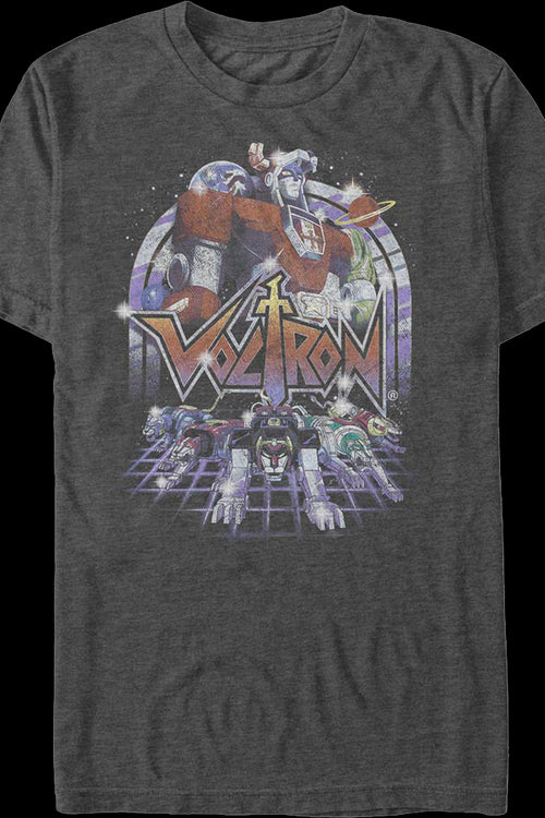 Unchartered Regions Of The Universe Voltron T-Shirtmain product image