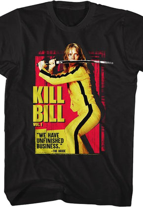 Unfinished Business Kill Bill T-Shirt