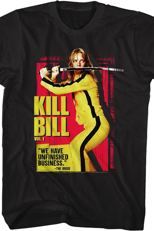 Unfinished Business Kill Bill T-Shirtmain product image