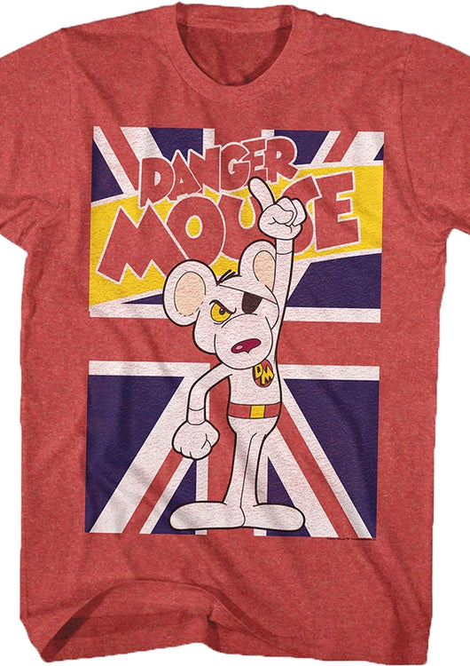 Union Jack Danger Mouse T-Shirt - main product image
