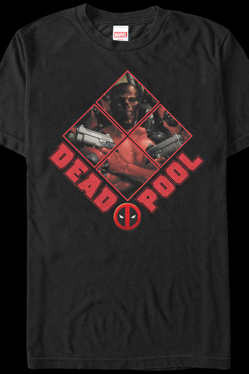 Unmasked Deadpool T-Shirtmain product image