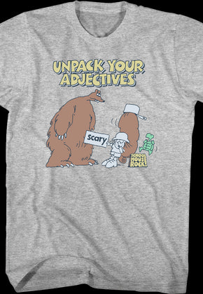 Unpack Your Adjectives Schoolhouse Rock T-Shirt