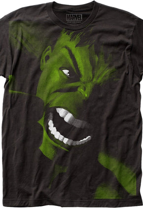 Up Close Rage Incredible Hulk T-Shirt