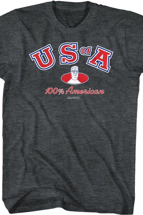 US of A King of the Hill T-Shirtmain product image