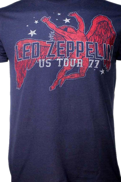 US Tour 77 Led Zeppelin T-Shirtmain product image