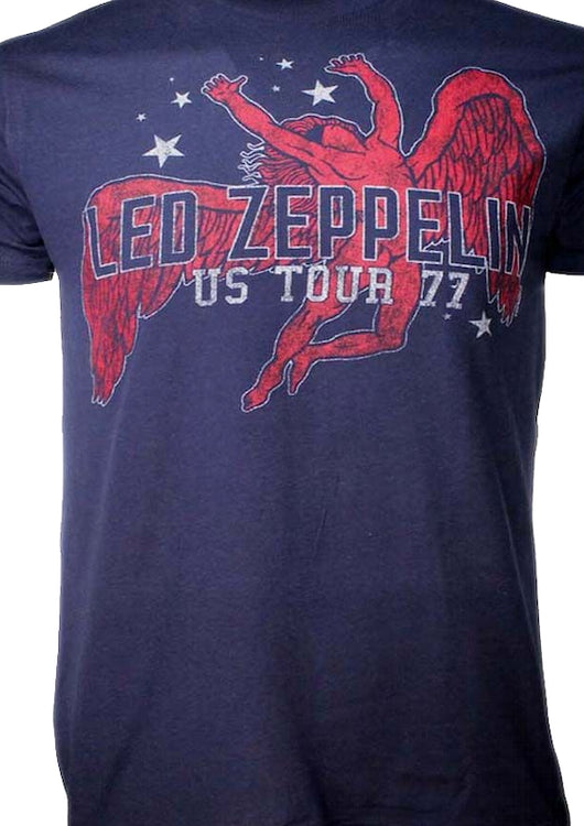 US Tour 77 Led Zeppelin T-Shirt - main product image