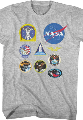 Patches NASA T-Shirt