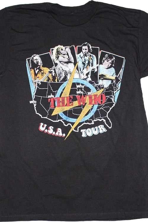 USA Tour The Who T-Shirtmain product image