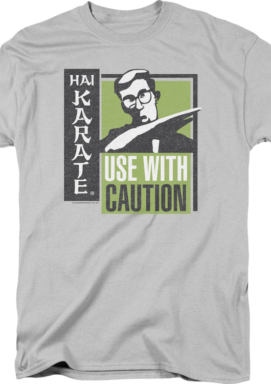 Use With Caution Hai Karate T-Shirt - main product image