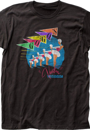 Vacation Tour Of America Go-Go's T-Shirt