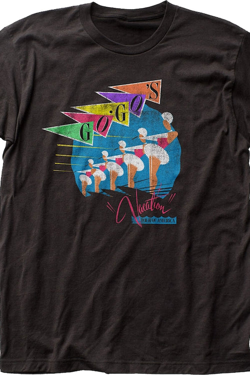 Vacation Tour Of America Go-Go's T-Shirtmain product image