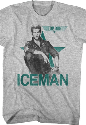 Val Kilmer Iceman Top Gun T-Shirt