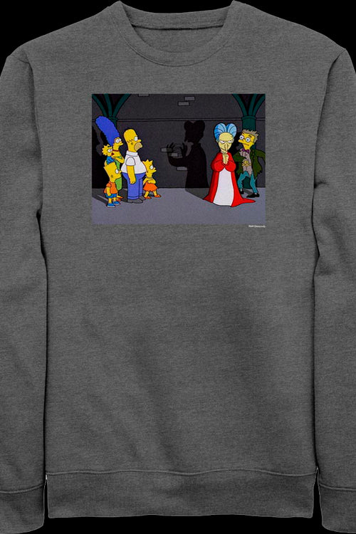 Vampire Burns The Simpsons Sweatshirtmain product image