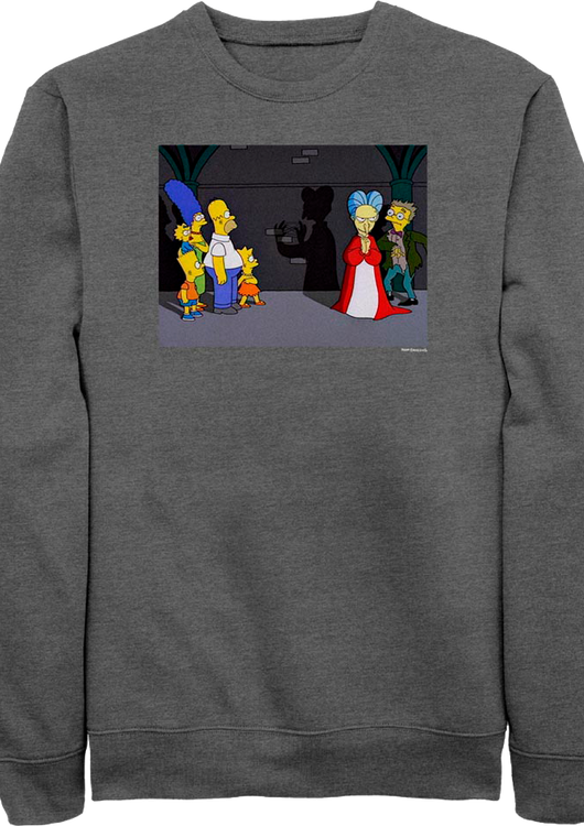 Vampire Burns The Simpsons Sweatshirt - main product image