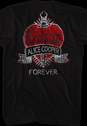 Varsity School's Out Forever Alice Cooper T-Shirt