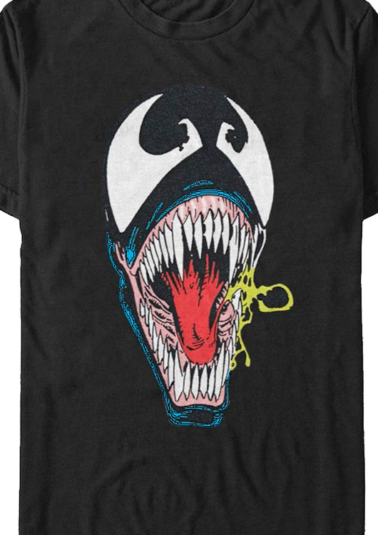 Venom Fangs Marvel Comics T-Shirt - main product image