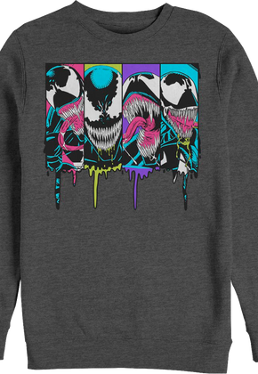 Venom Panels Marvel Comics Sweatshirt