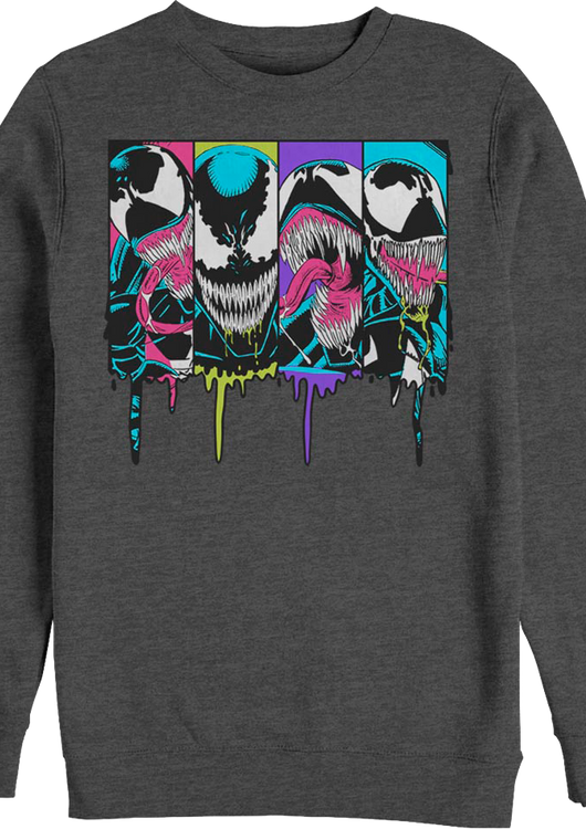 Venom Panels Marvel Comics Sweatshirt - main product image