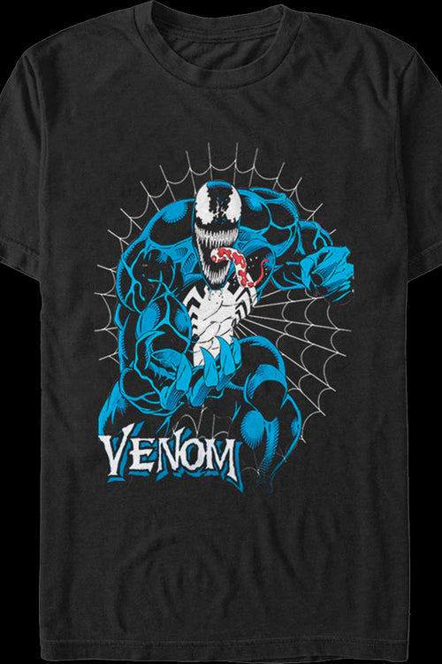 Venom Web Marvel Comics T-Shirtmain product image