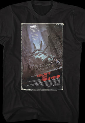 VHS Box Artwork Escape From New York T-Shirt
