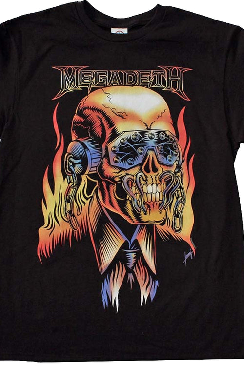 Black Vic Rattlehead Megadeth T-Shirtmain product image