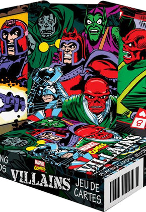 Villains Marvel Comics Playing Cards