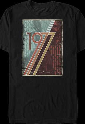Vintage 1977 Poster Star Wars T-Shirt