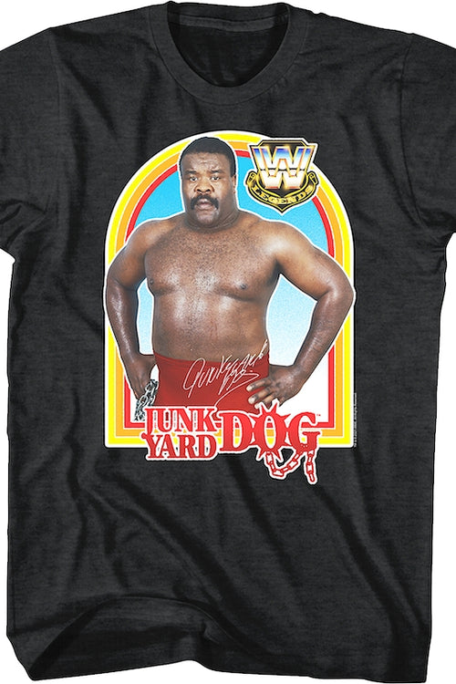 Vintage Autographed Junk Yard Dog T-Shirtmain product image