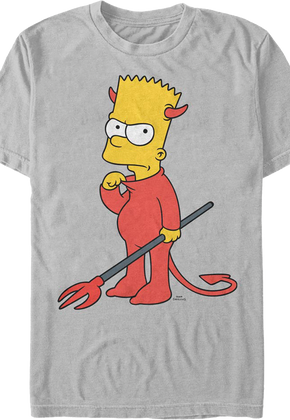 Vintage Bart's Devil Costume The Simpsons T-Shirt