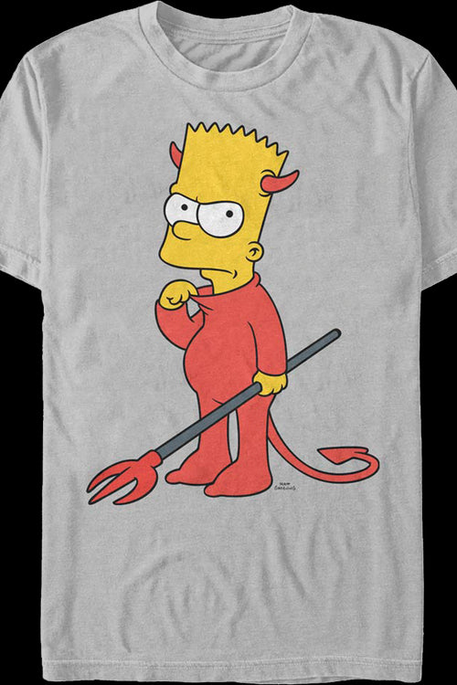 Vintage Bart's Devil Costume The Simpsons T-Shirtmain product image
