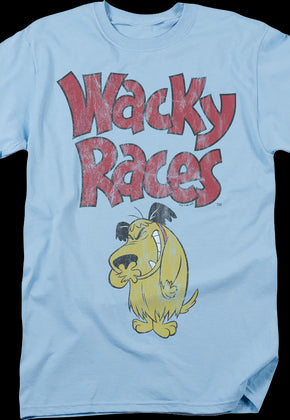 Vintage Blue Muttley Wacky Races T-Shirt