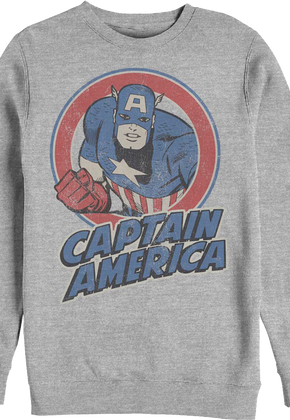 Vintage Captain America Marvel Comics Sweatshirt