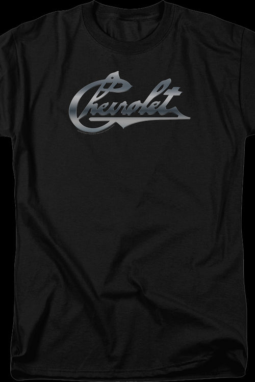 Vintage Chrome Logo Chevrolet T-Shirtmain product image