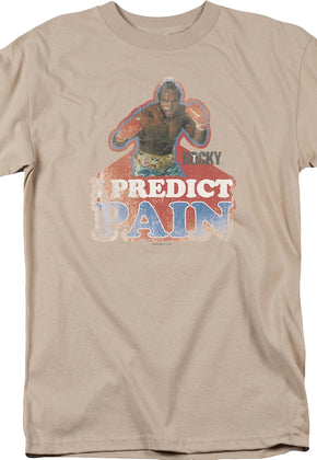 Vintage Clubber Lang I Predict Pain Rocky T-Shirt