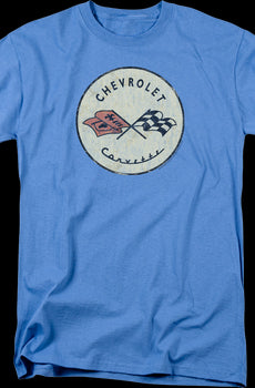 Vintage Corvette Circle Chevrolet T-Shirt