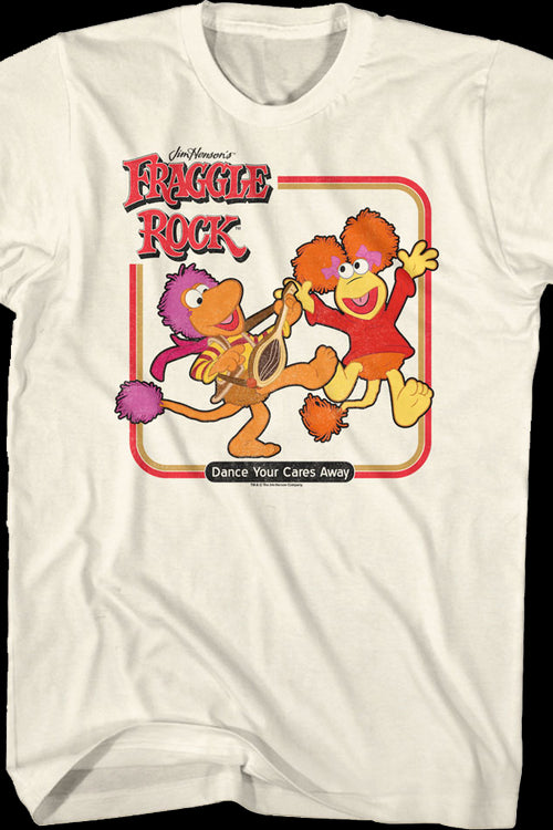 Vintage Dance Your Cares Away Fraggle Rock T-Shirtmain product image