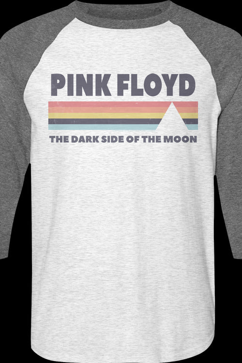 Vintage Dark Side of the Moon Pink Floyd Raglan Baseball Shirtmain product image
