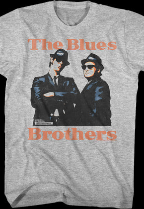 Vintage Elwood and Jake The Blues Brothers T-Shirt