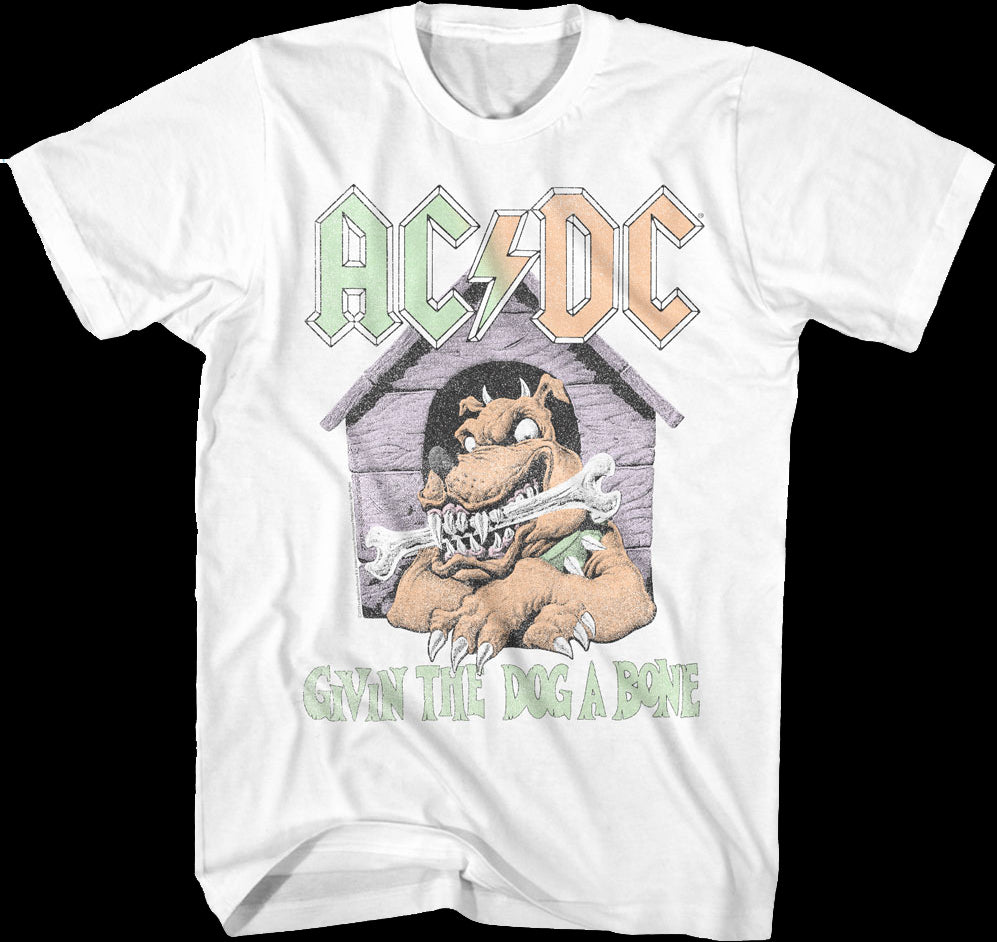 Vintage Givin The Dog A Bone ACDC T Shirt