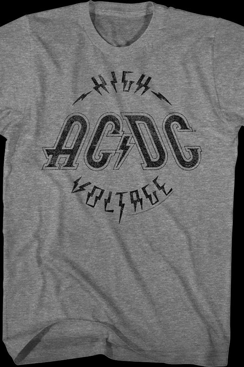 Vintage High Voltage ACDC Shirtmain product image