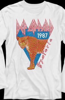 Vintage Hysteria 1987 Def Leppard Long Sleeve Shirt