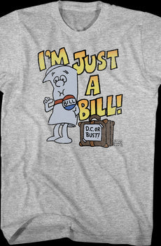 Vintage I'm Just A Bill Schoolhouse Rock T-Shirt