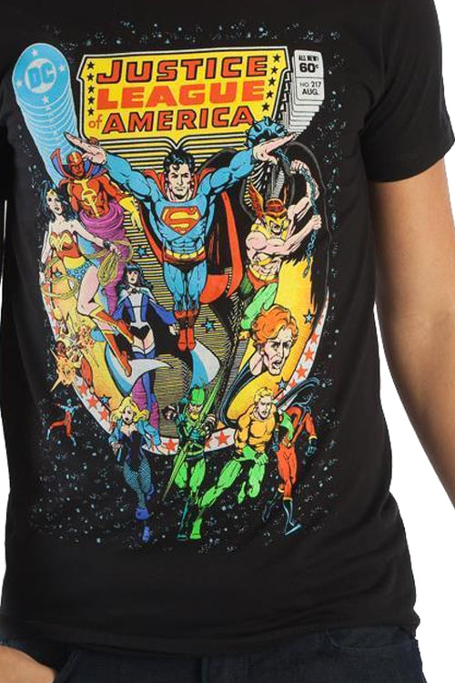 All the Elements of Disaster Justice League of America T-Shirtmain product image