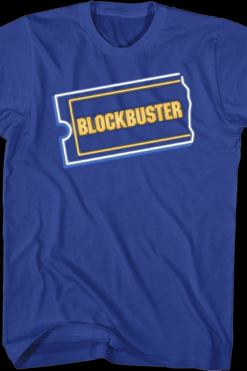 Vintage Logo Blockbuster T Shirt