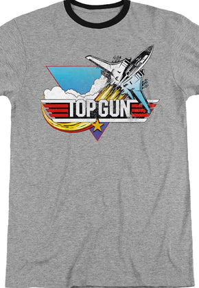 Vintage Logo Top Gun Ringer Shirt