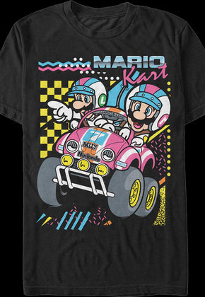 Vintage Mario Kart Nintendo T-Shirt