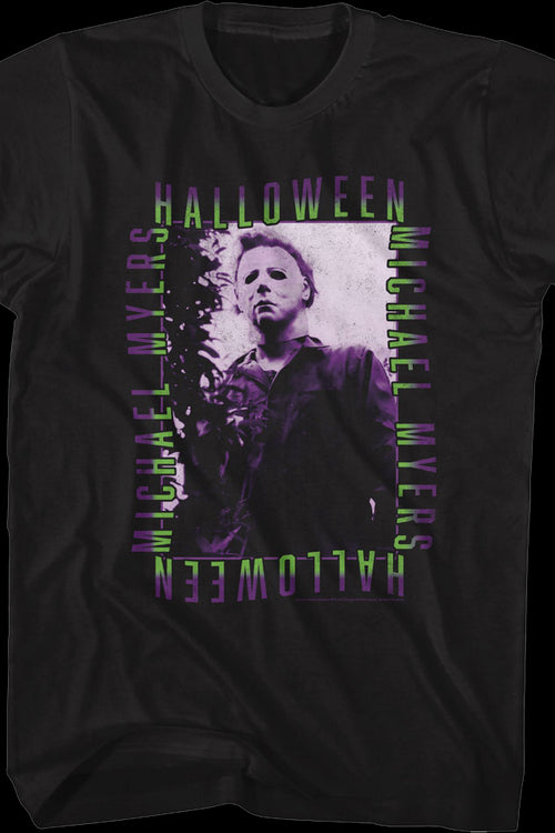 Vintage Michael Myers Photo Halloween T-Shirtmain product image