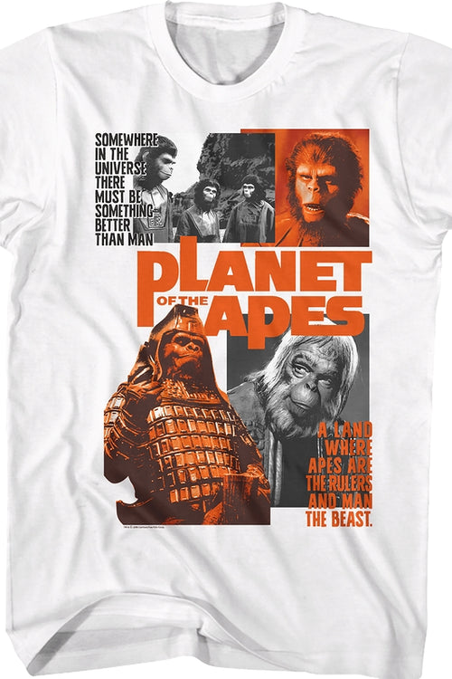 Vintage Movie Poster Planet Of The Apes T-Shirtmain product image